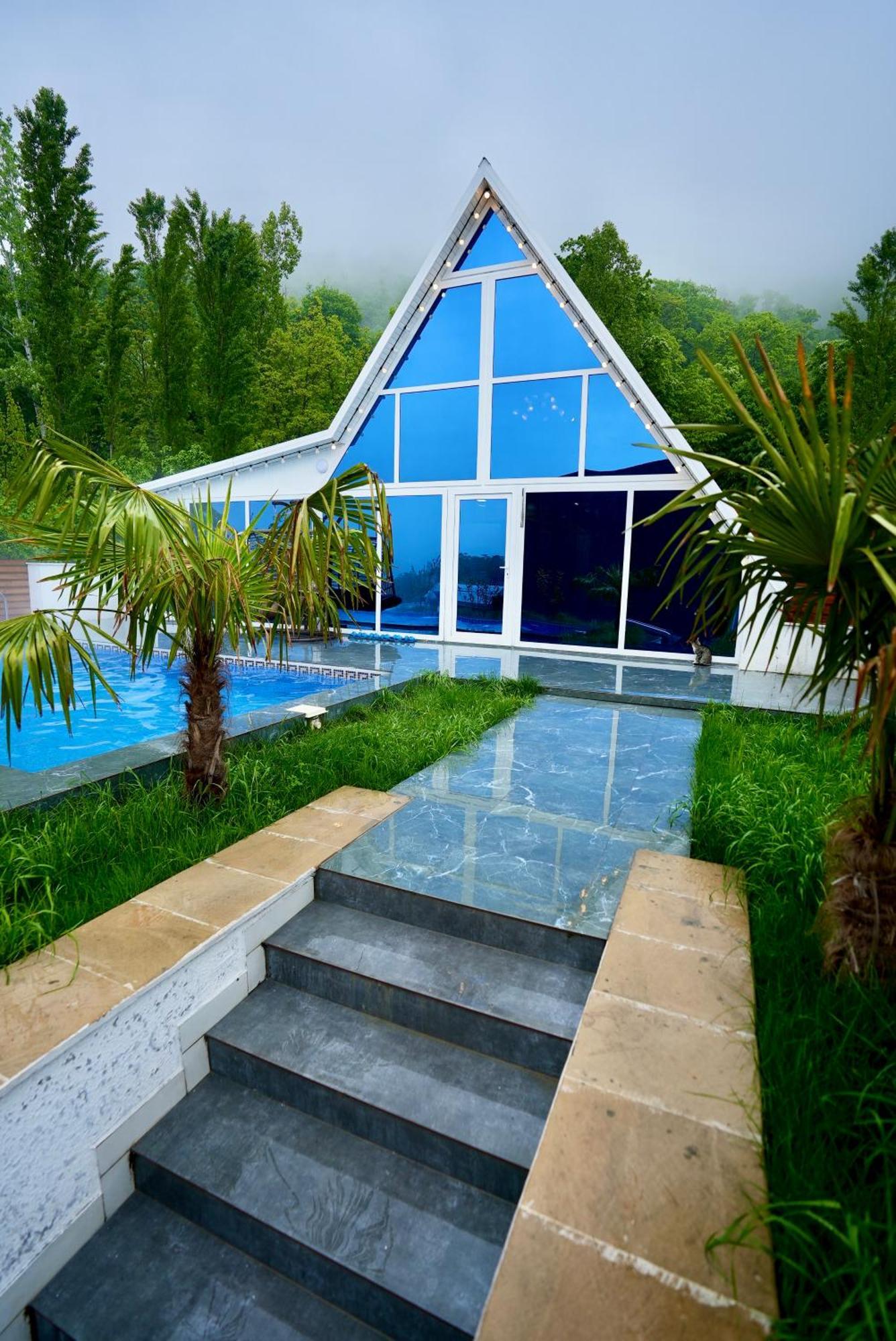 3Gozel Aframe Villa Gabala Exterior photo