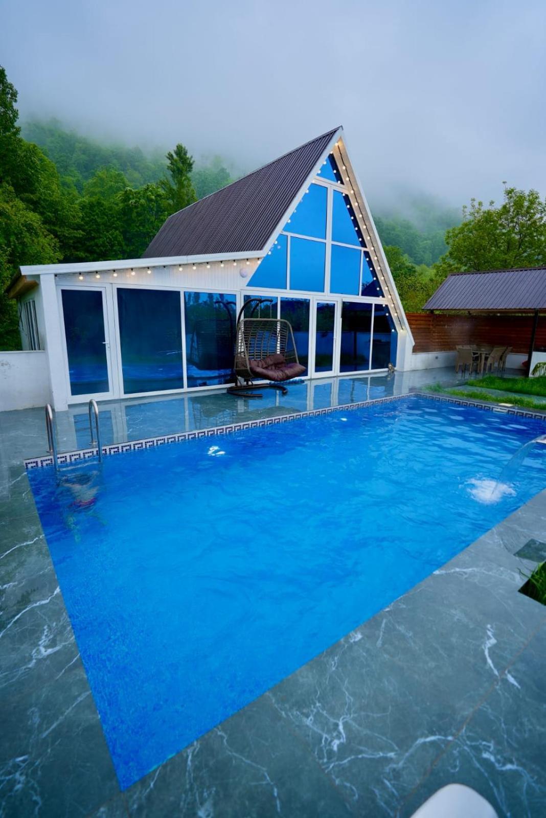 3Gozel Aframe Villa Gabala Exterior photo
