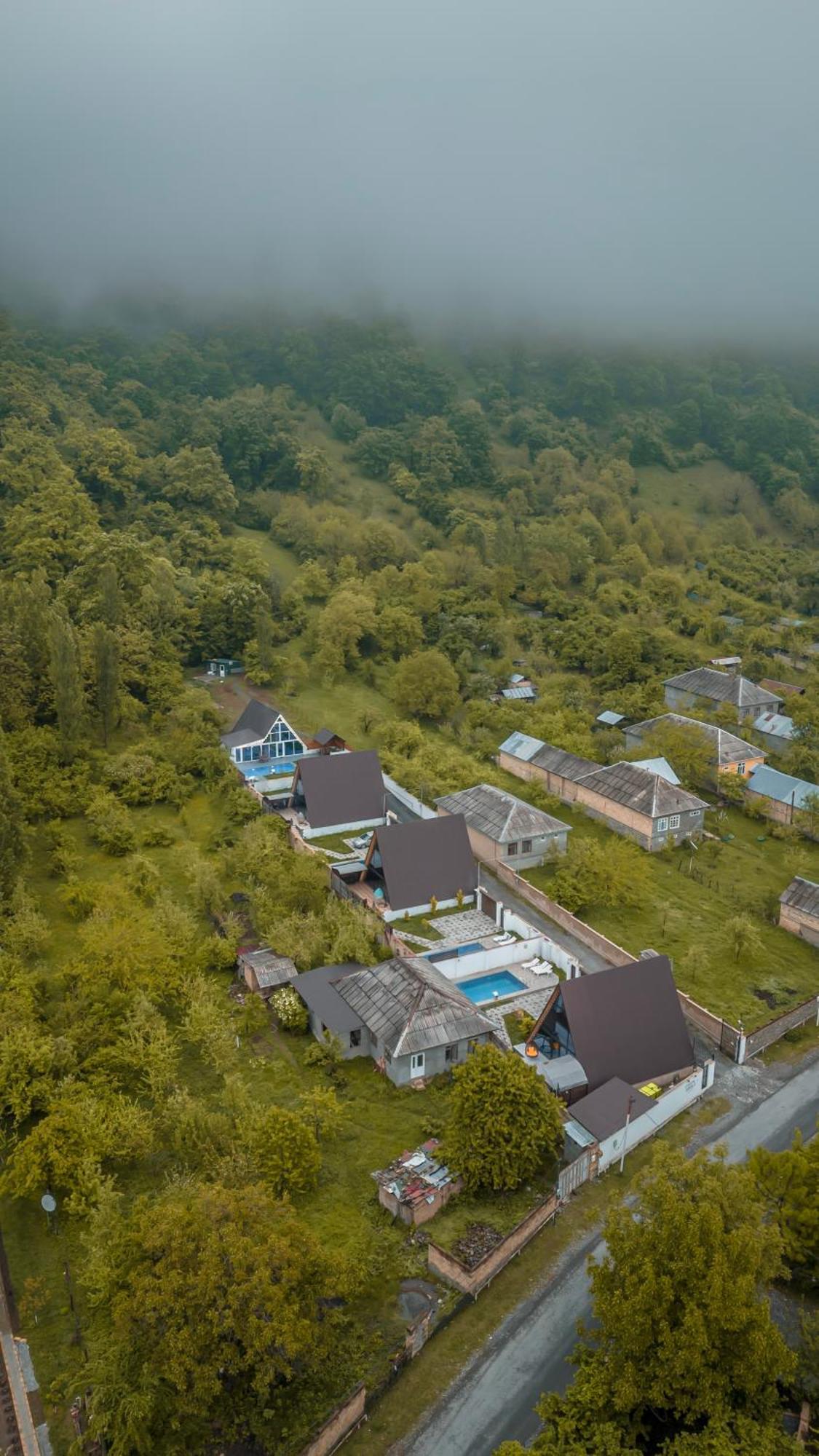 3Gozel Aframe Villa Gabala Exterior photo
